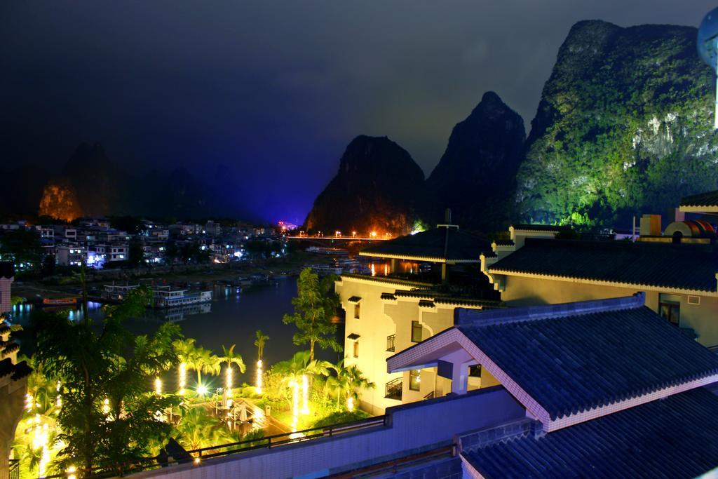 Green Lotus Hotel River View Yangshuo Buitenkant foto