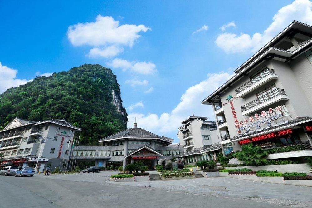 Green Lotus Hotel River View Yangshuo Buitenkant foto